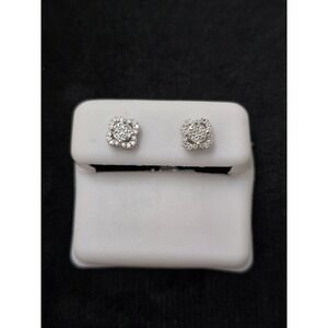 925 Silver Moissanite Clover Earrings 0.3CT